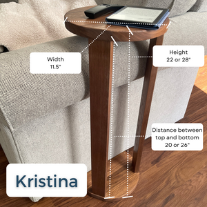 The Kristina C Shaped Side Table