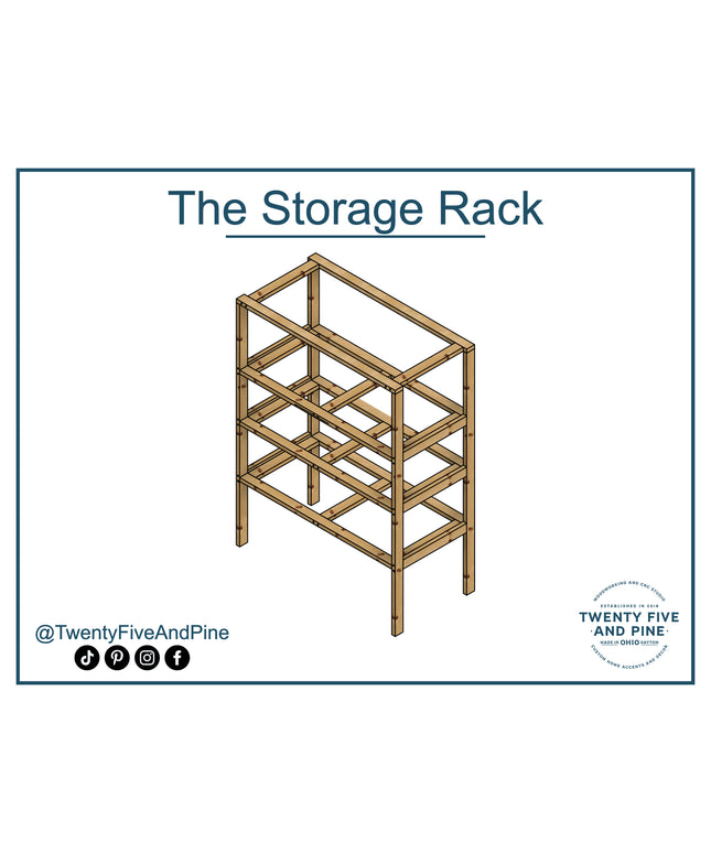 Storage Rack Plans